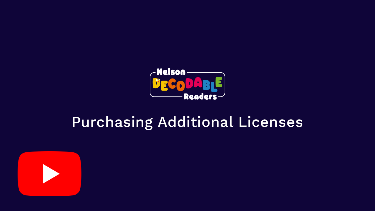 Purchasing Licenses