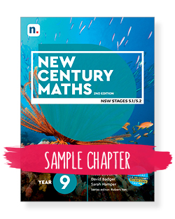 New Century Maths 9 Student Book Sample Chapter