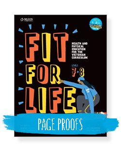 Fit for Life 7 & 8 Student Book Page Proofs