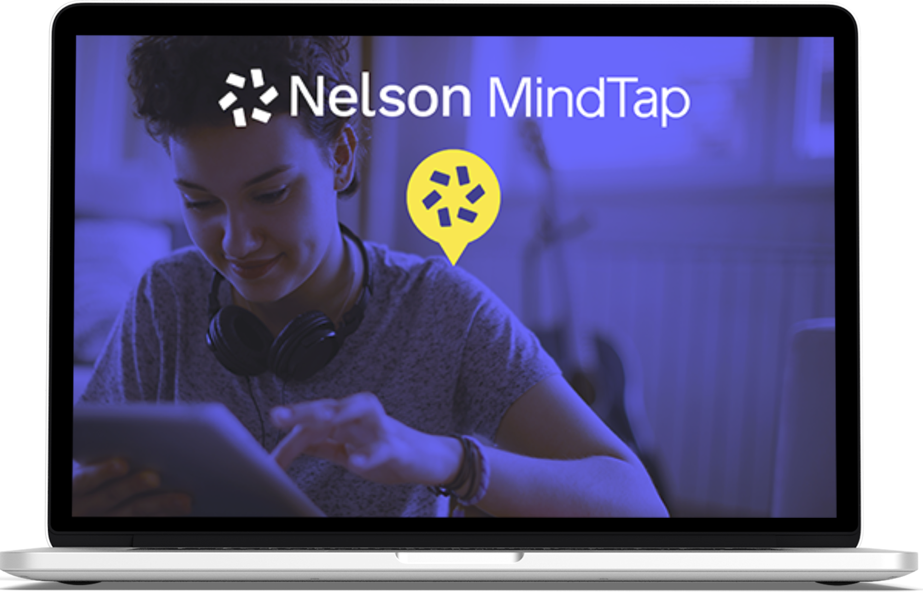 Nelson MindTap on a laptop