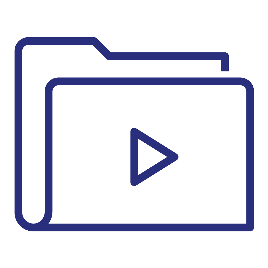 Video tutorials icon